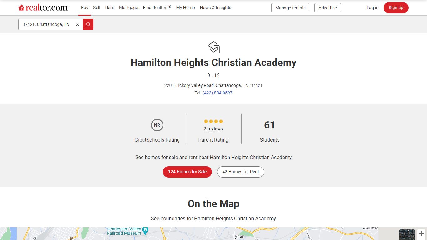 Hamilton Heights Christian Academy - realtor.com